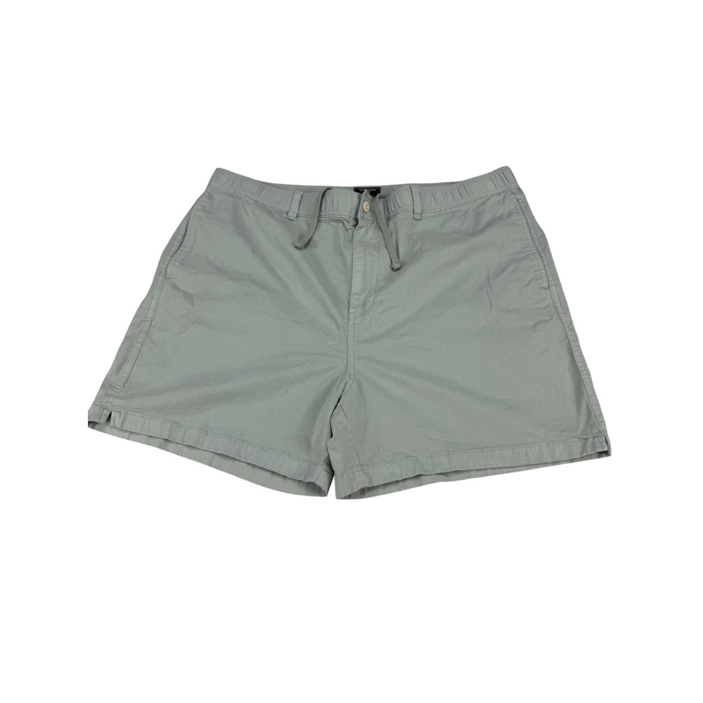 Todd Snyder Mens Weekend Shorts XXL Sage Green Cotton Stretch